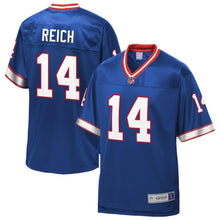 Load image into Gallery viewer, Frank Reich Buffalo Bills Pro Line Retired Player Jersey – Royal 2018/2019