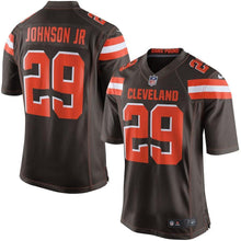 Load image into Gallery viewer, Duke Johnson Jr Cleveland Browns Game Jersey - Brown 2018/2019