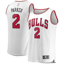 Load image into Gallery viewer, Jabari Parker Chicago Bulls Branded Fast Break Jersey White - Association Edition