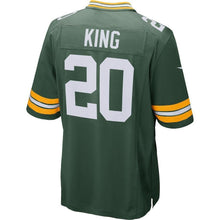 Load image into Gallery viewer, Kevin King Green Bay Packers Game Jersey - Green