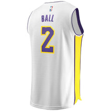 Load image into Gallery viewer, Lonzo Ball Los Angeles Lakers Branded Youth Fast Break Jersey White - Association Edition 2018/2019