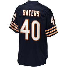 Load image into Gallery viewer, Gale Sayers Chicago Bears Pro Line Retired Team Player Jersey – Navy 2018/2019