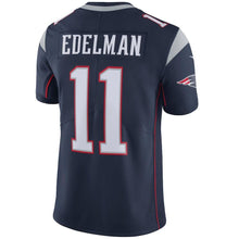 Load image into Gallery viewer, Julian Edelman New England Patriots Vapor Untouchable Limited Player Jersey - Navy 2018/2019 Super Bowl