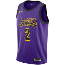 Load image into Gallery viewer, Lonzo Ball Los Angeles Lakers Youth Jersey – City Edition – Purple 2018/2019