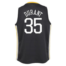 Load image into Gallery viewer, Kevin Durant Golden State Warriors Youth Jersey Black - Statement Edition 2018/2019