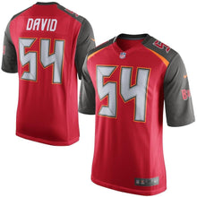 Load image into Gallery viewer, Lavonte David Tampa Bay Buccaneers Game Jersey - Red 2018/2019