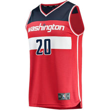 Load image into Gallery viewer, Jodie Meeks Washington Wizards Branded Youth Fast Break Player Jersey - Icon Edition - Red 2018/2019