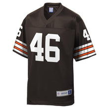 Load image into Gallery viewer, Don Fleming Cleveland Browns Pro Line Retired Player Jersey – Brown 2018/2019