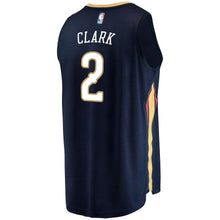 Load image into Gallery viewer, Ian Clark New Orleans Pelicans Branded Fast Break Player Jersey - Icon Edition – Navy