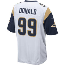 Load image into Gallery viewer, AARON DONALD LOS ANGELES RAMS SUPER BOWL PLAYER GAME JERSEY – WHITE