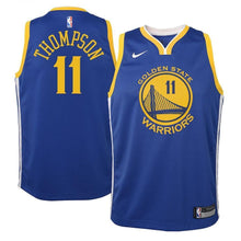 Load image into Gallery viewer, Klay Thompson Golden State Warriors Youth Jersey Blue - Icon Edition 2018/2019