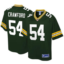 Load image into Gallery viewer, James Crawford Green Bay Packers NFL Pro Line Player Jersey - Green