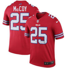 Load image into Gallery viewer, LeSean McCoy Buffalo Bills Color Rush Legend Jersey - Red 2018/2019