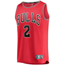 Load image into Gallery viewer, Jabari Parker Chicago Bulls Branded Youth Fast Break Jersey Red - Icon Edition 2018/2019
