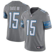 Load image into Gallery viewer, Golden Tate Detroit Lions Vapor Untouchable Color Rush Limited Player Jersey - Steel