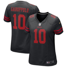 Load image into Gallery viewer, Jimmy Garoppolo San Francisco 49ers Women's Game Jersey – Black 2018/2019