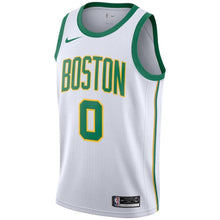 Load image into Gallery viewer, Jayson Tatum Boston Celtics Youth Jersey – City Edition – White 2018/2019