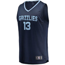 Load image into Gallery viewer, Jaren Jackson Jr. Memphis Grizzlies Branded Youth Fast Break Jersey Navy - Icon Edition 2018/2019
