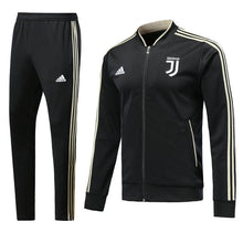 Load image into Gallery viewer, Juventus Black Tracksuit Training Jackets and Pants 2018-2019