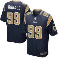 Load image into Gallery viewer, LOS ANGELES RAMS SUPER BOWL AARON DONALD JERSEY 2018 - 2019