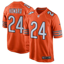 Load image into Gallery viewer, Jordan Howard Chicago Bears Game Jersey – Orange 2018/2019