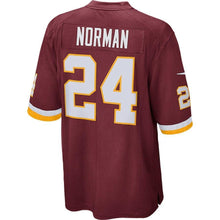 Load image into Gallery viewer, Josh Norman Washington Redskins Game Jersey - Burgundy 2018/2019