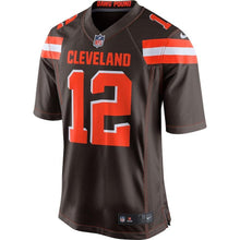 Load image into Gallery viewer, Josh Gordon Cleveland Browns Game Jersey - Brown 2018/2019