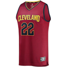 Load image into Gallery viewer, Larry Nance Jr. Cleveland Cavaliers Branded Youth Maroon Fast Break Player Jersey - Icon Edition 2018/2019