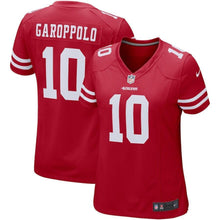 Load image into Gallery viewer, Jimmy Garoppolo San Francisco 49ers Women's Game Jersey – Scarlet 2018/2019