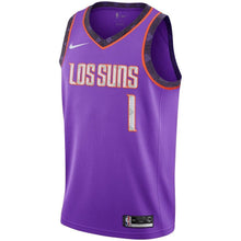 Load image into Gallery viewer, Devin Booker Phoenix Suns Youth Jersey – City Edition – Purple 2018/2019