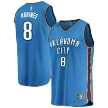 Load image into Gallery viewer, Alex Abrines Oklahoma City Thunder Branded Fast Break Player Jersey Blue - Icon Edition