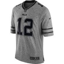 Load image into Gallery viewer, Jim Kelly Buffalo Bills Gridiron Gray Limited Jersey - Gray 2018/2019
