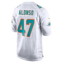 Load image into Gallery viewer, Kiko Alonso Miami Dolphins New Game Jersey – White 2018/2019