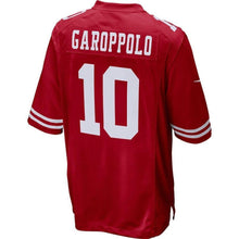 Load image into Gallery viewer, Jimmy Garoppolo San Francisco 49ers Youth Game Jersey – Scarlet 2018/2019