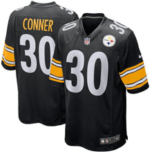 Load image into Gallery viewer, James Conner Pittsburgh Steelers Game Jersey - Black 2018/2019