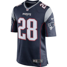 Load image into Gallery viewer, James White New England Patriots Men's Game Jersey - Navy 2018/2019