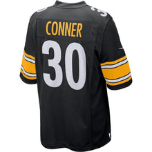 Load image into Gallery viewer, James Conner Pittsburgh Steelers Game Jersey - Black 2018/2019