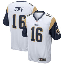 Load image into Gallery viewer, JARED GOFF LOS ANGELES RAMS SUPER BOWL JERSEY 2018 - 2019