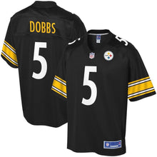 Load image into Gallery viewer, Joshua Dobbs Pittsburgh Steelers Pro Line Team Color Player Jersey – Black 2018/2019