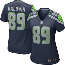Load image into Gallery viewer, Doug Baldwin Seattle Seahawks Women's Game Jersey - College Navy 2018/2019