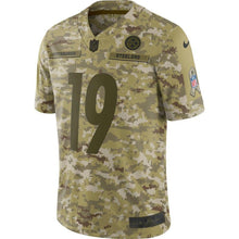 Load image into Gallery viewer, JuJu Smith-Schuster Pittsburgh Steelers Salute to Service Limited Jersey – Camo 2018/2019