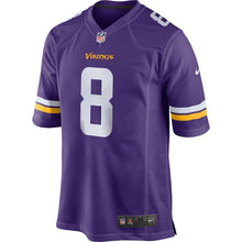 Load image into Gallery viewer, Kirk Cousins Minnesota Vikings Game Jersey – Purple 2018/2019
