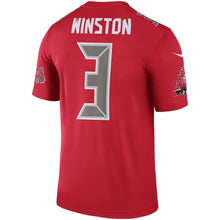 Load image into Gallery viewer, Jameis Winston Tampa Bay Buccaneers Color Rush Legend Jersey - Red 2018/2019