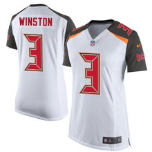 Load image into Gallery viewer, Jameis Winston Tampa Bay Buccaneers Women's 2015 Game Jersey - White 2018/2019