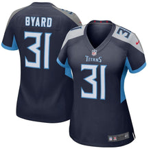 Load image into Gallery viewer, Kevin Byard Tennessee Titans Women's New Game Jersey – Navy 2018/2019