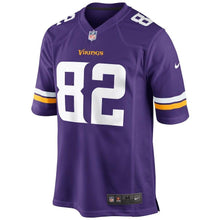 Load image into Gallery viewer, Kyle Rudolph Minnesota Vikings Game Jersey - Purple 2018/2019