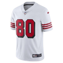 Load image into Gallery viewer, Jerry Rice San Francisco 49ers Color Rush Vapor Untouchable Limited Retired Player Jersey – White 2018/2019