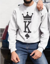 Load image into Gallery viewer, Plus Size Casual Hoodie Women Men Couple 2019 Valentine Gift King Queen