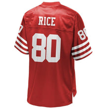 Load image into Gallery viewer, Jerry Rice San Francisco 49ers Pro Line Retired Player Jersey – Red 2018/2019