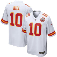 Load image into Gallery viewer, Kansas City Chiefs Tyreek Hill White Jersey 2018 - 2019